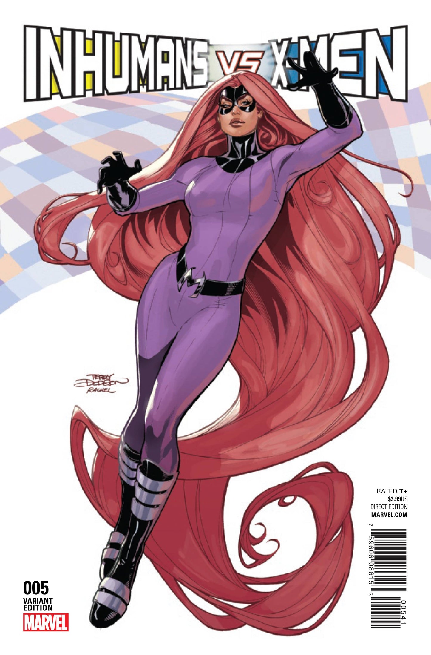 Inhumans vs. X-Men #5 Terry Dodson Inhumans Variant