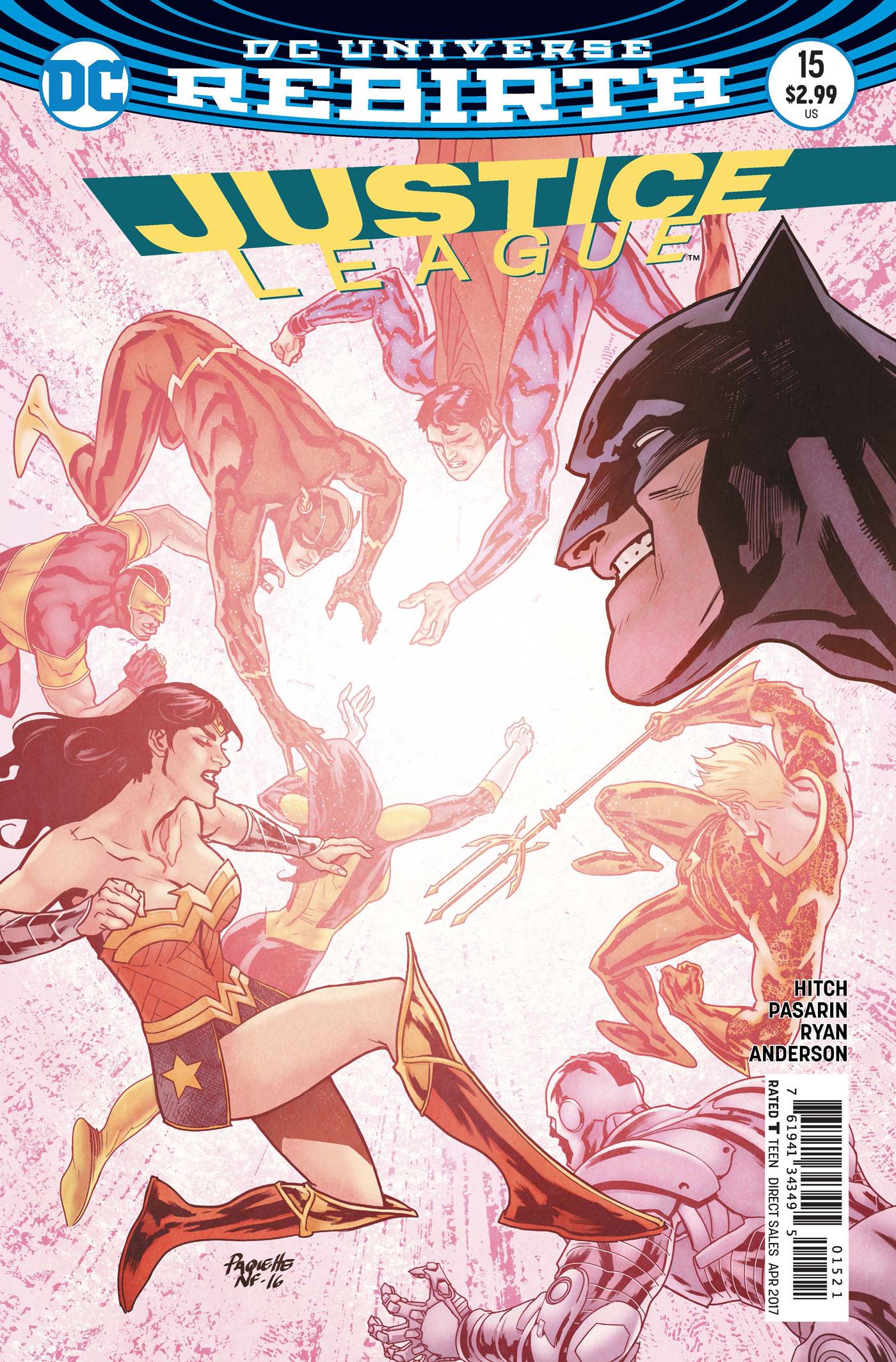 Justice League #15 Yanick Paquette Variant