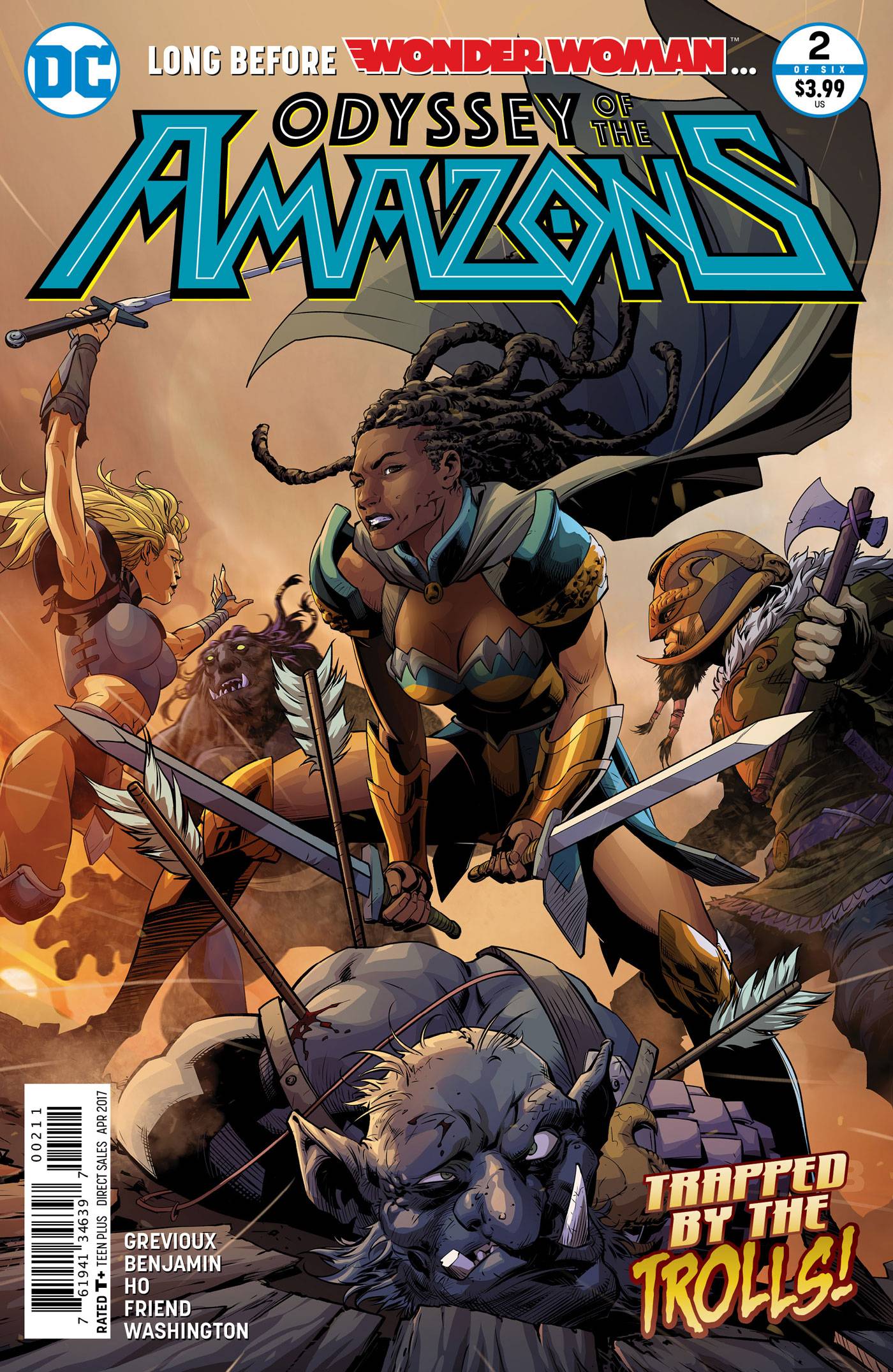 Odyssey of the Amazons 2 Comic Book NM
