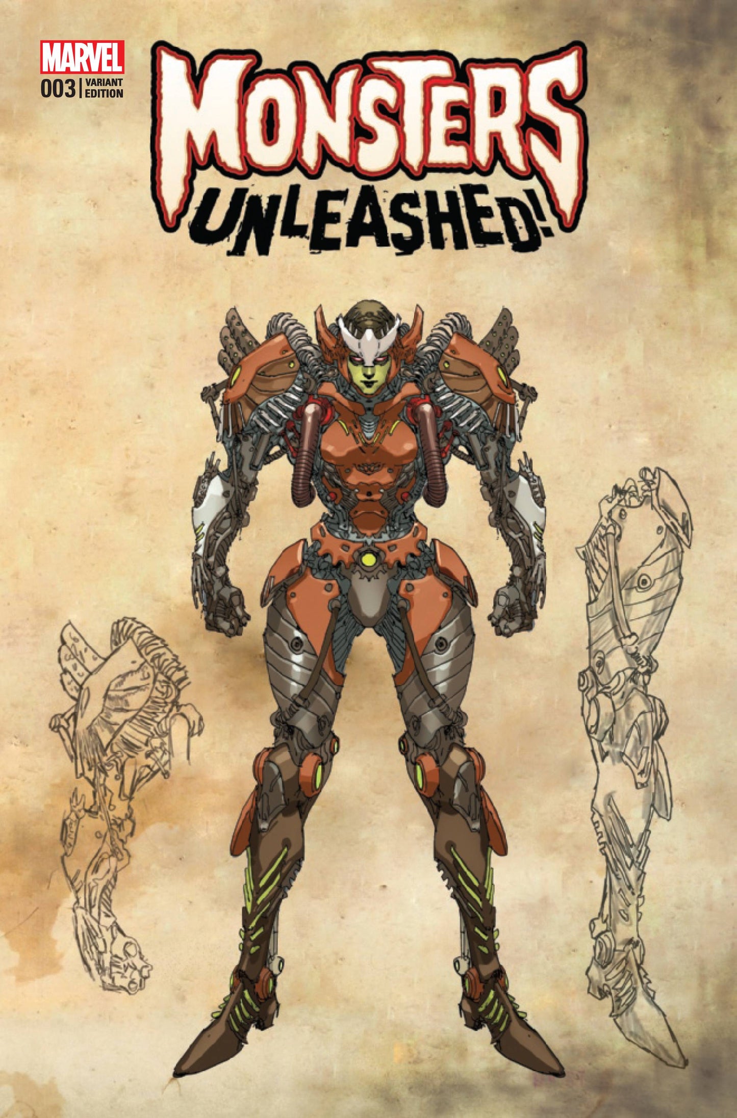 Monsters Unleashed (2nd Series) 3 Var C Comic Book NM