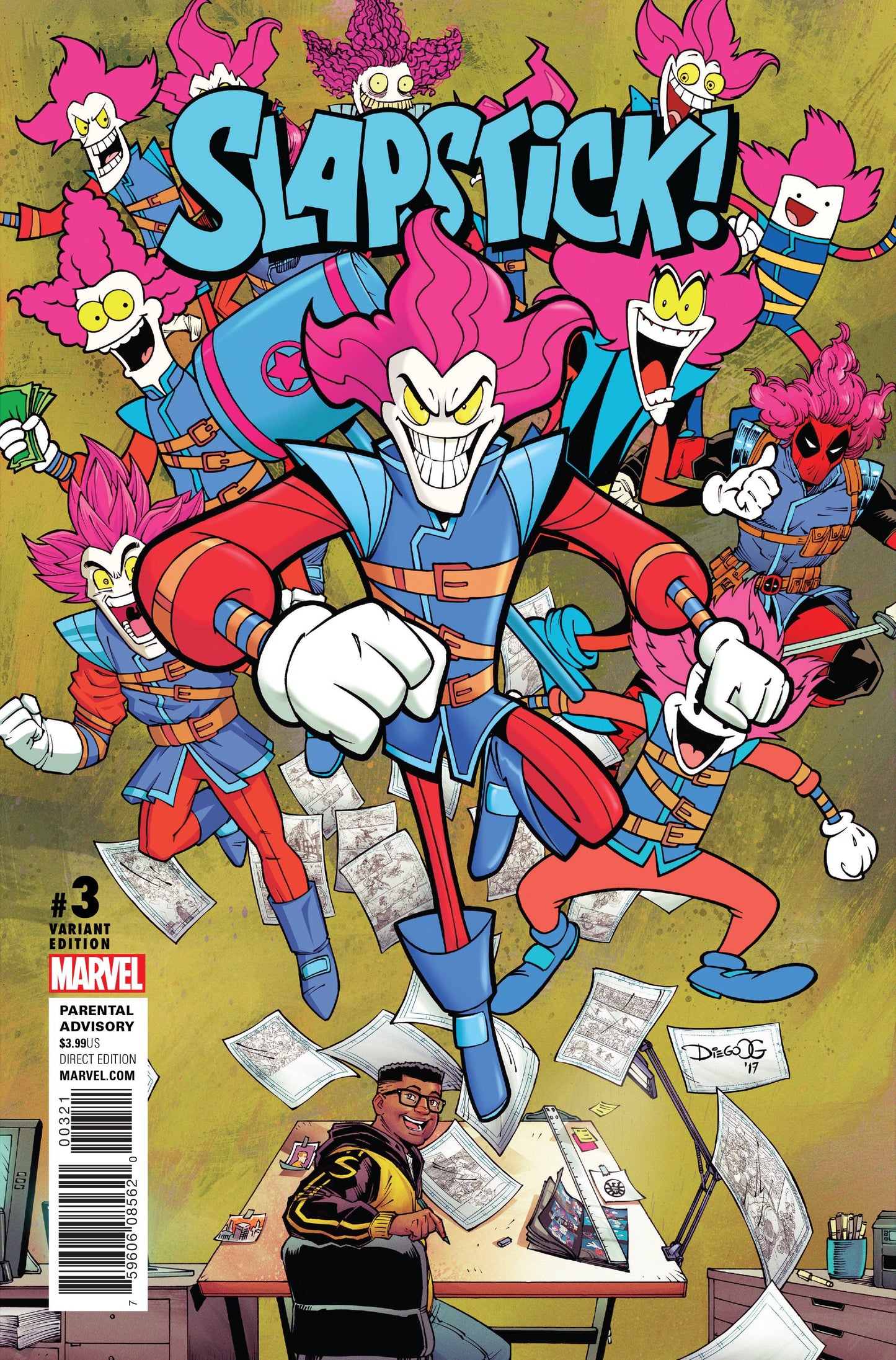Slapstick (2nd Series) 3 Var A Comic Book NM
