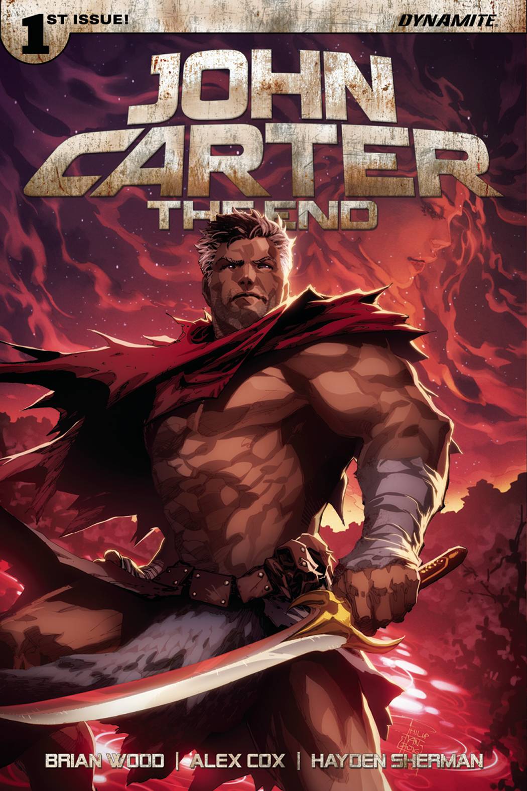 John Carter: The End #1 Cover E Philip Tan Variant