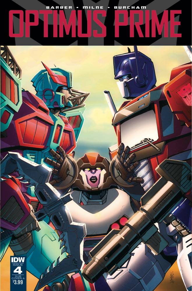 Optimus Prime 4 Var A Comic Book NM