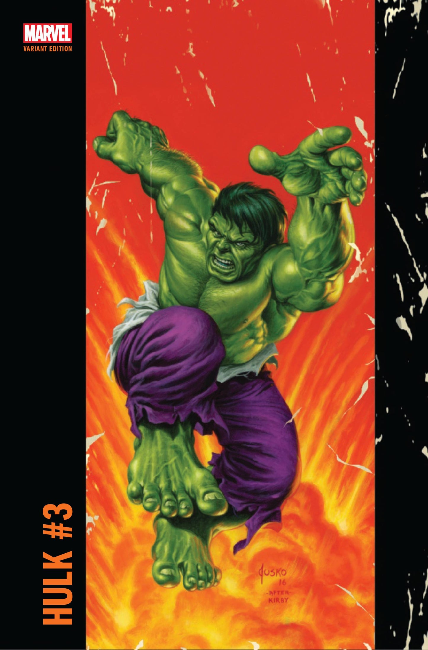 Hulk #3 Joe Jusko Corner Box Variant