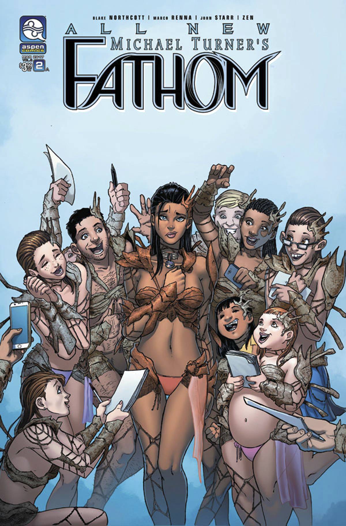 All New Fathom (Michael Turner’s…) 2 Var A Comic Book