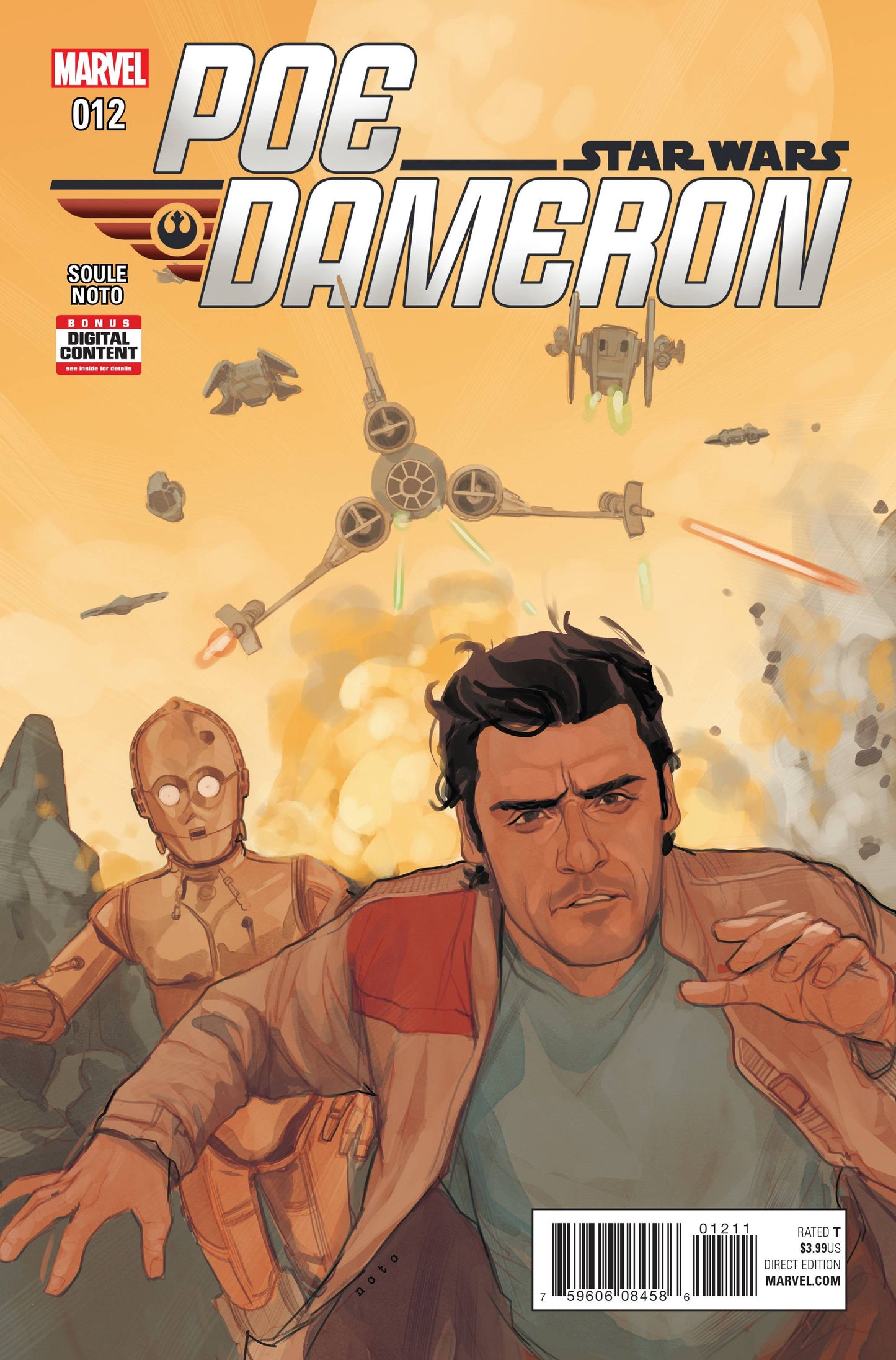 Poe Dameron 12 Comic Book NM
