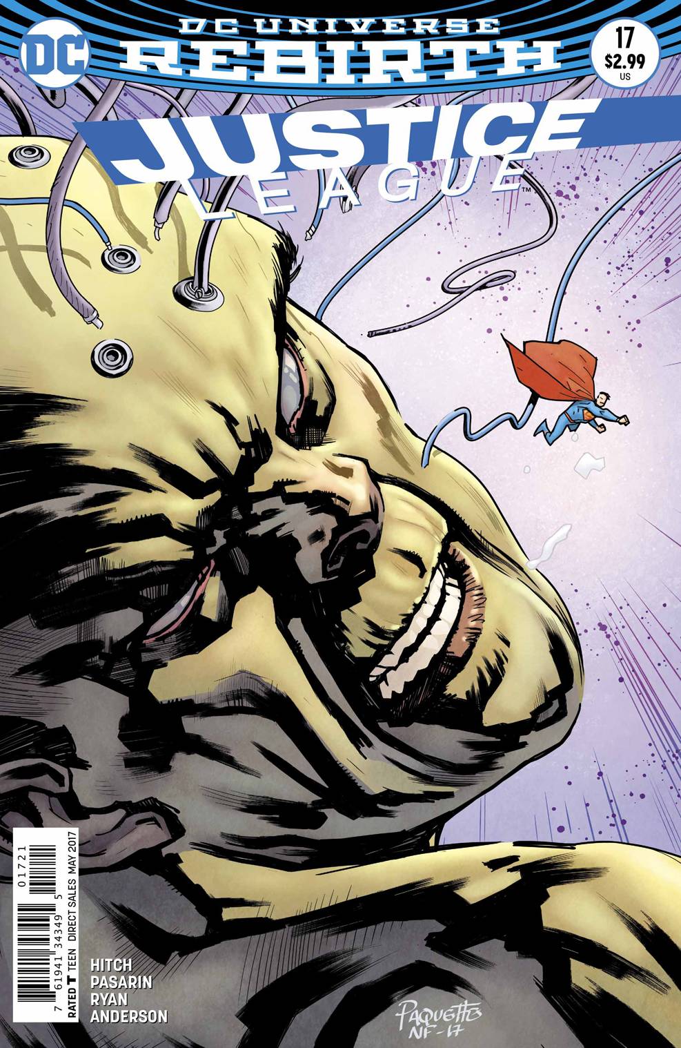 Justice League #17 Yanick Paquette Variant