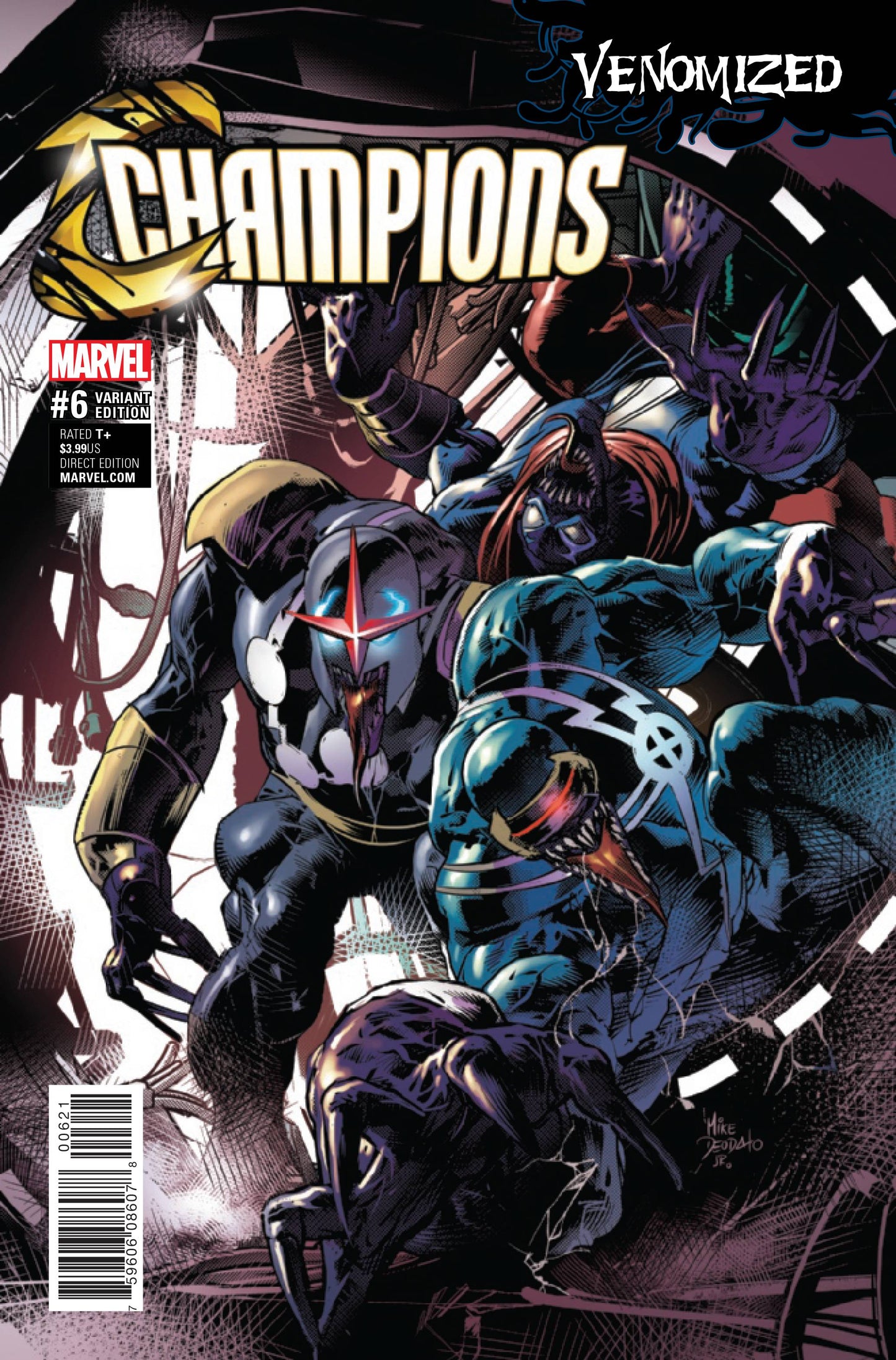CHAMPIONS #6 DEODATO VENOMIZED VAR