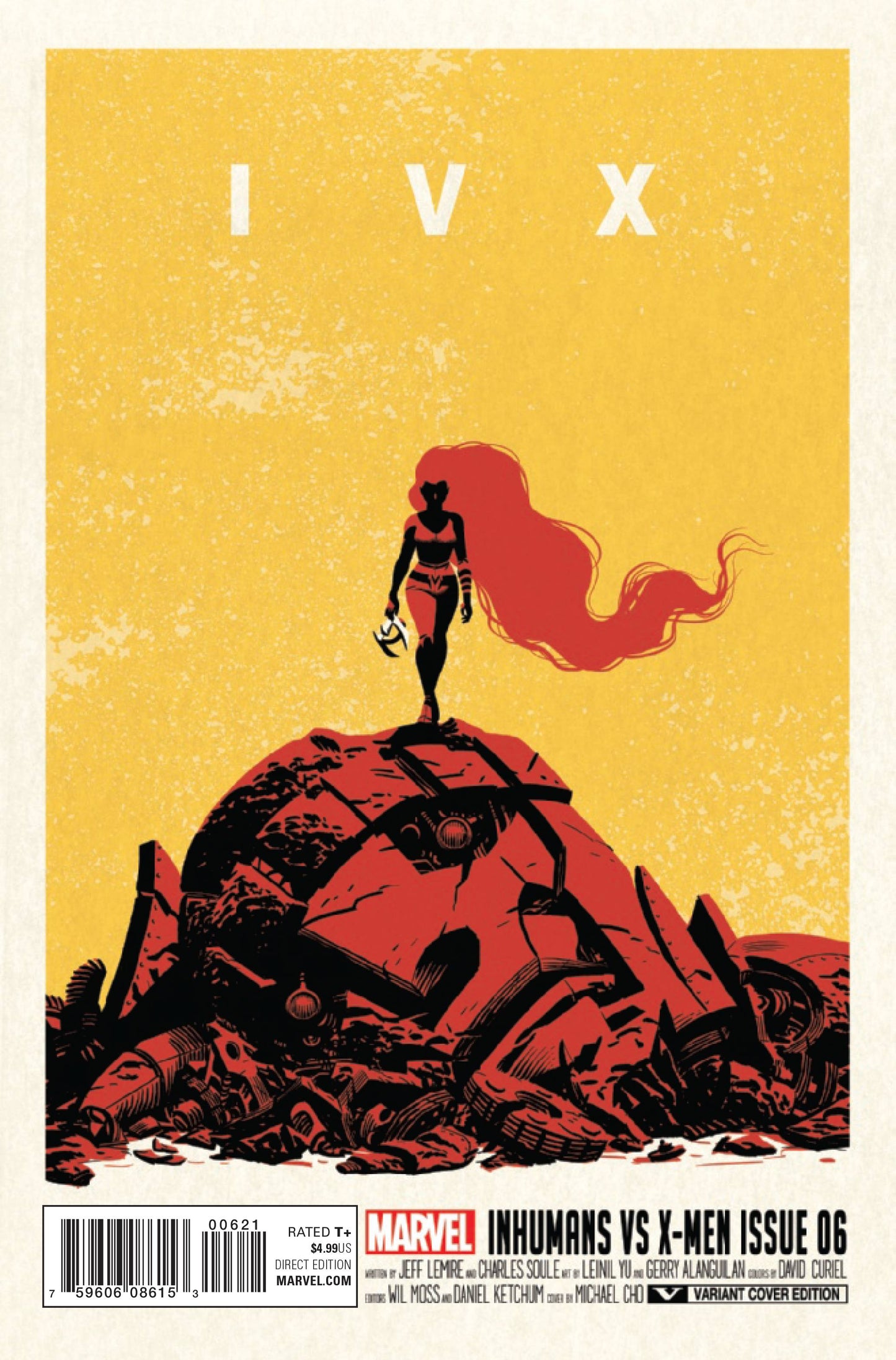 Inhumans vs. X-Men #6 Michael Cho Variant