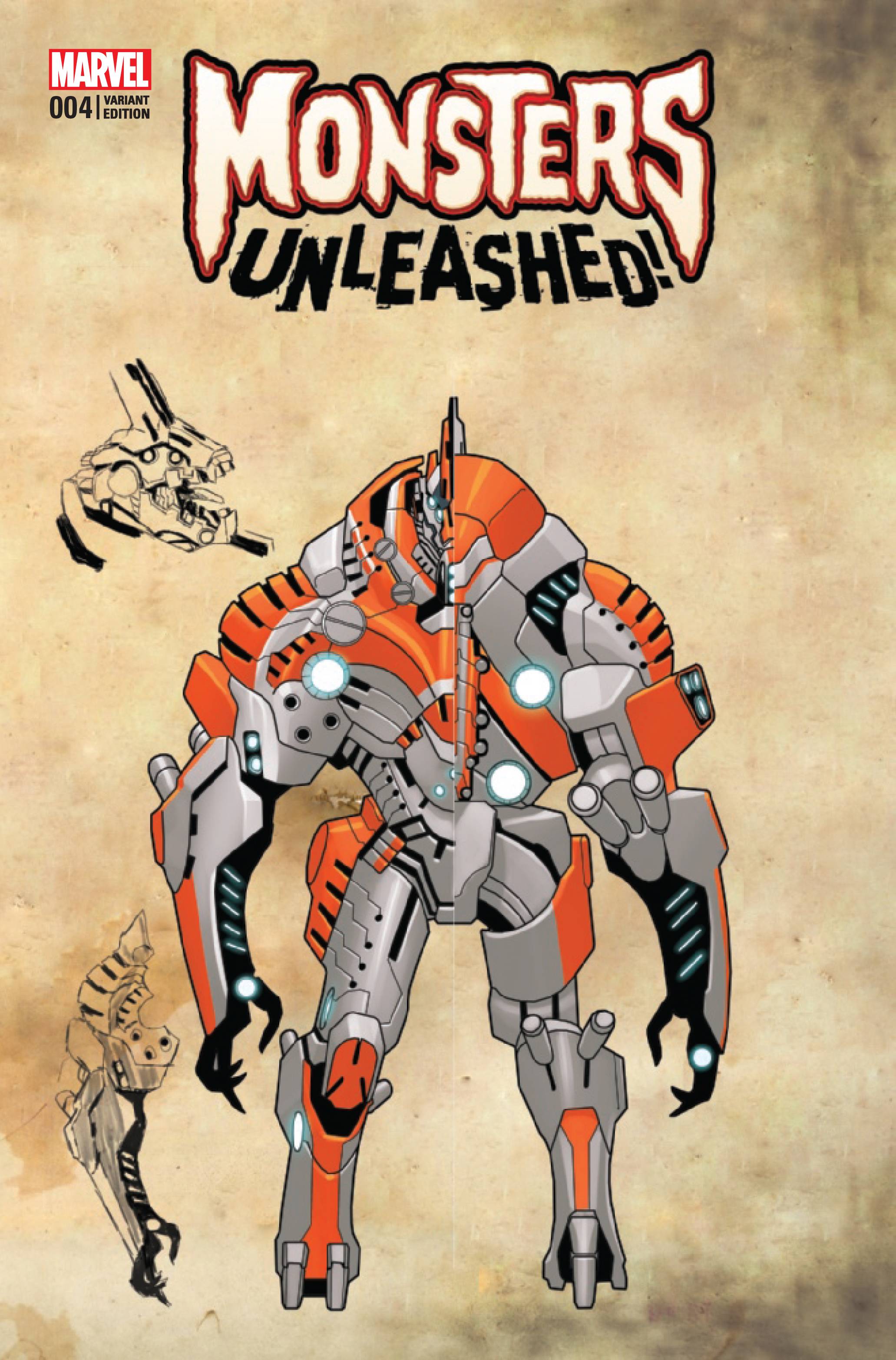 monsters unleashed marvel Monsters Unleashed (2nd Series) 4 Var C Comic Book NM – Digital Heroes