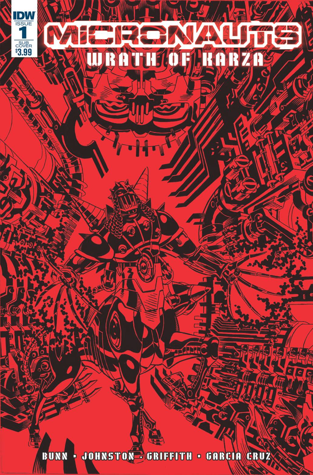 Micronauts: Wrath of Karza 1 Var A Comic Book NM