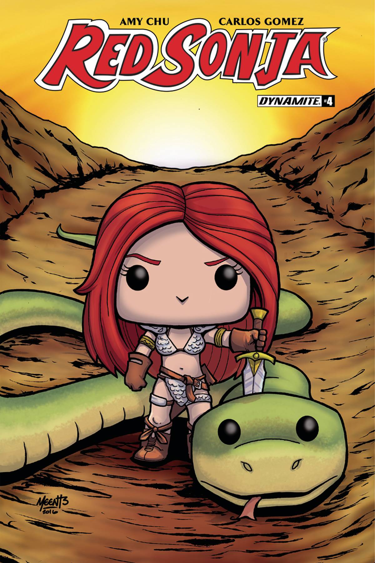 Red Sonja (Dynamite, Vol. 4) 4 Var D Comic Book NM