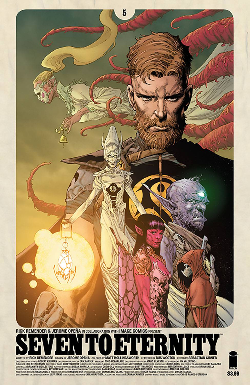 Seven to Eternity 5 Var A Comic Book NM