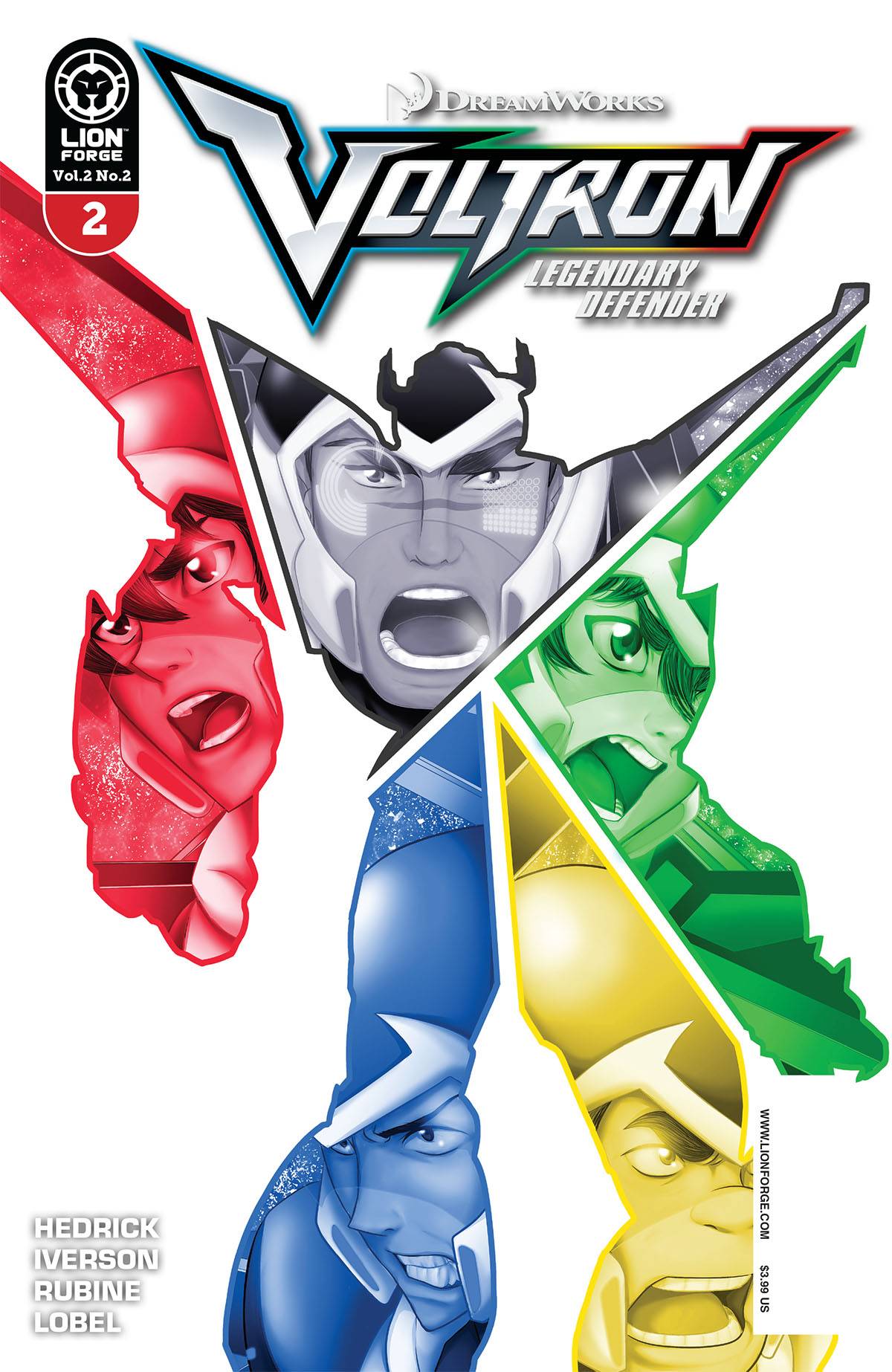Voltron (Lion Forge, Vol. 2) 2 Comic Book NM