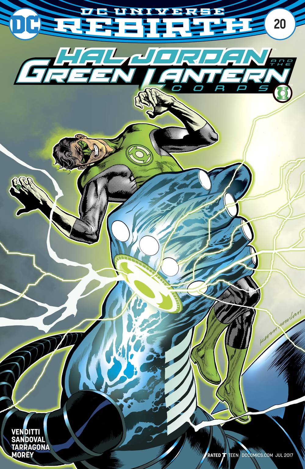 Hal Jordan and the Green Lantern Corps #20 Kevin Nowlan Variant