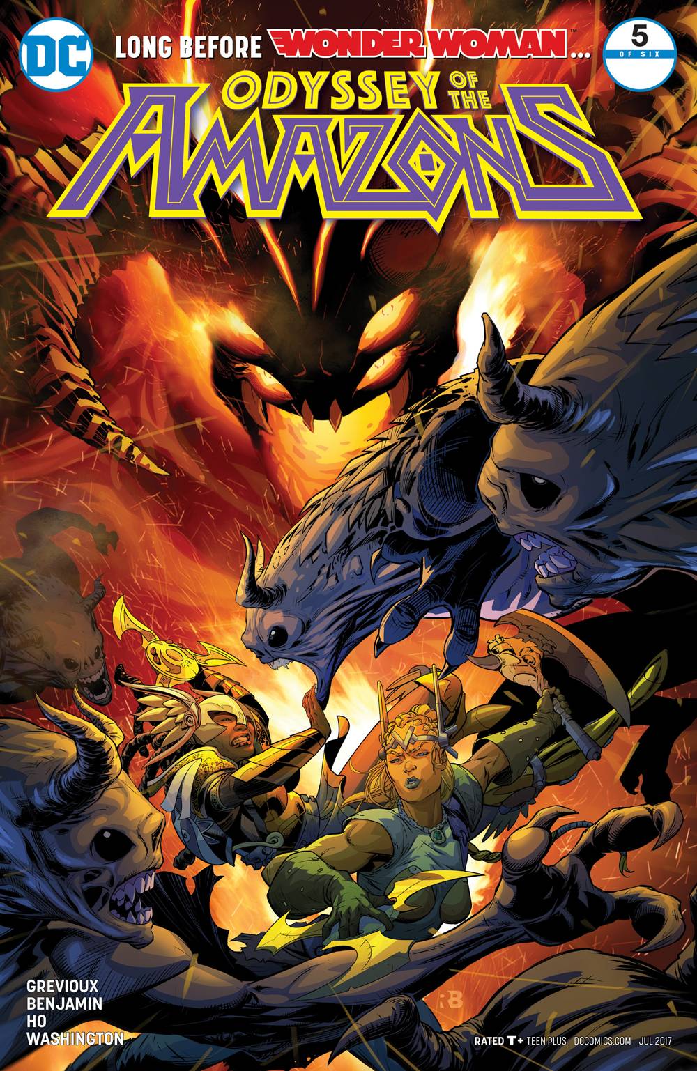 Odyssey of the Amazons 5 Comic Book NM