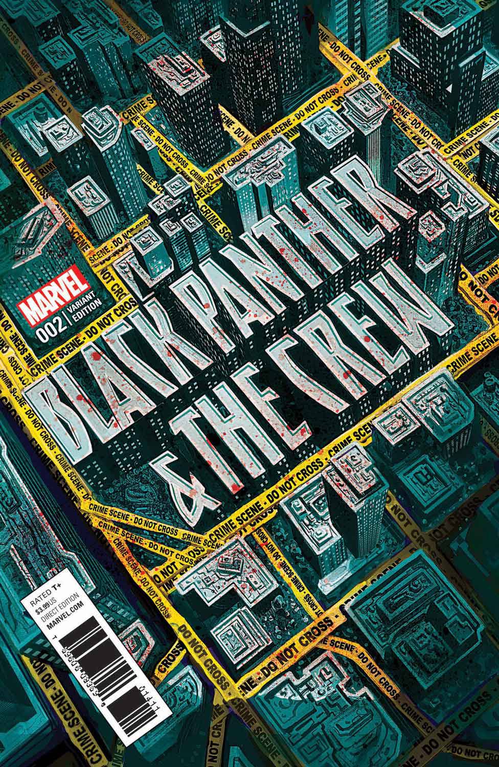 Black Panther & The Crew 2 Var A Comic Book