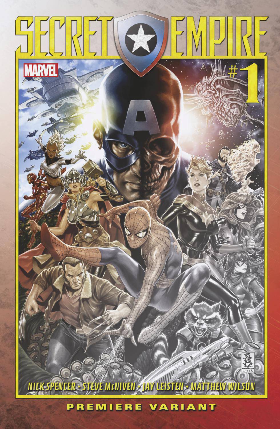 Secret Empire 1 Premiere Variant CGC 9.8