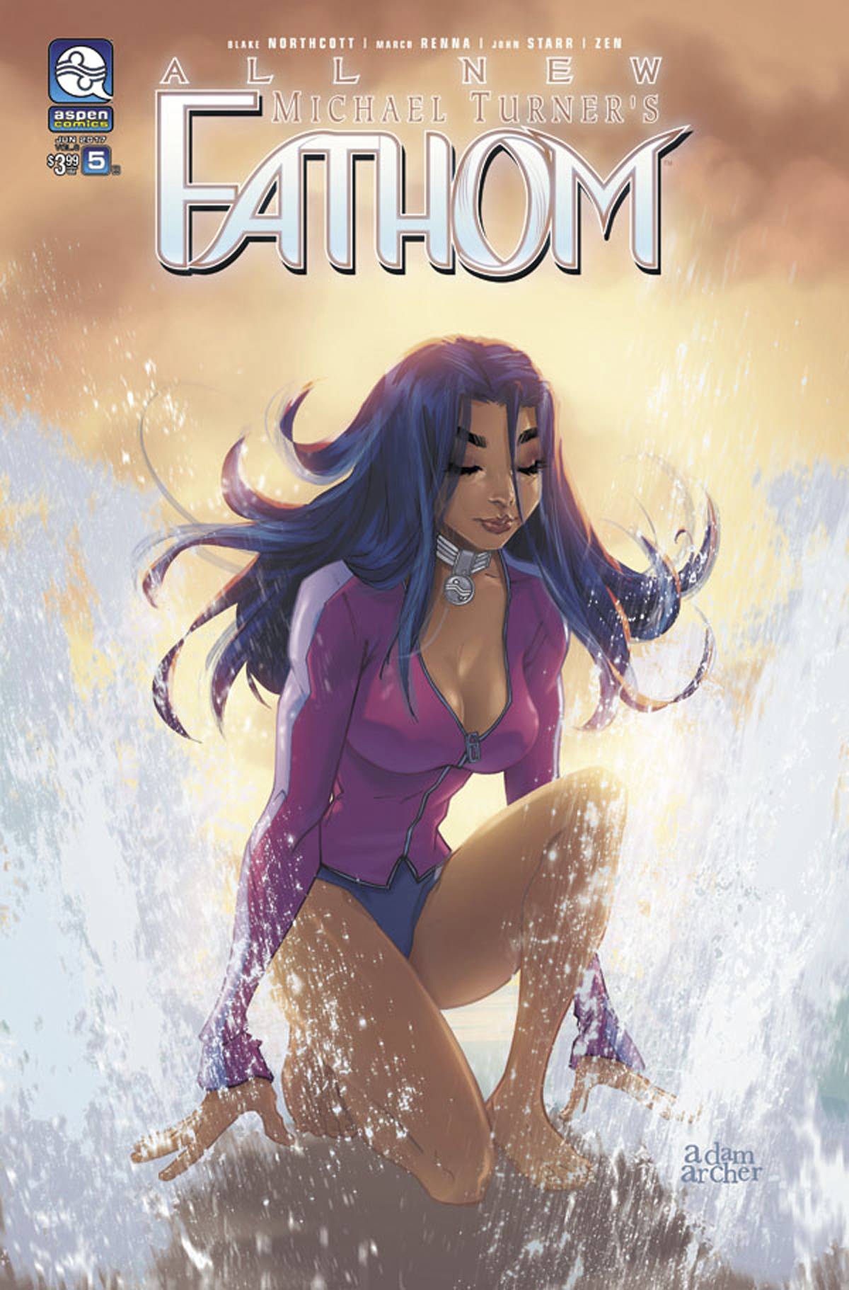 All New Fathom (Michael Turner’s…) 5 Var B Comic Book