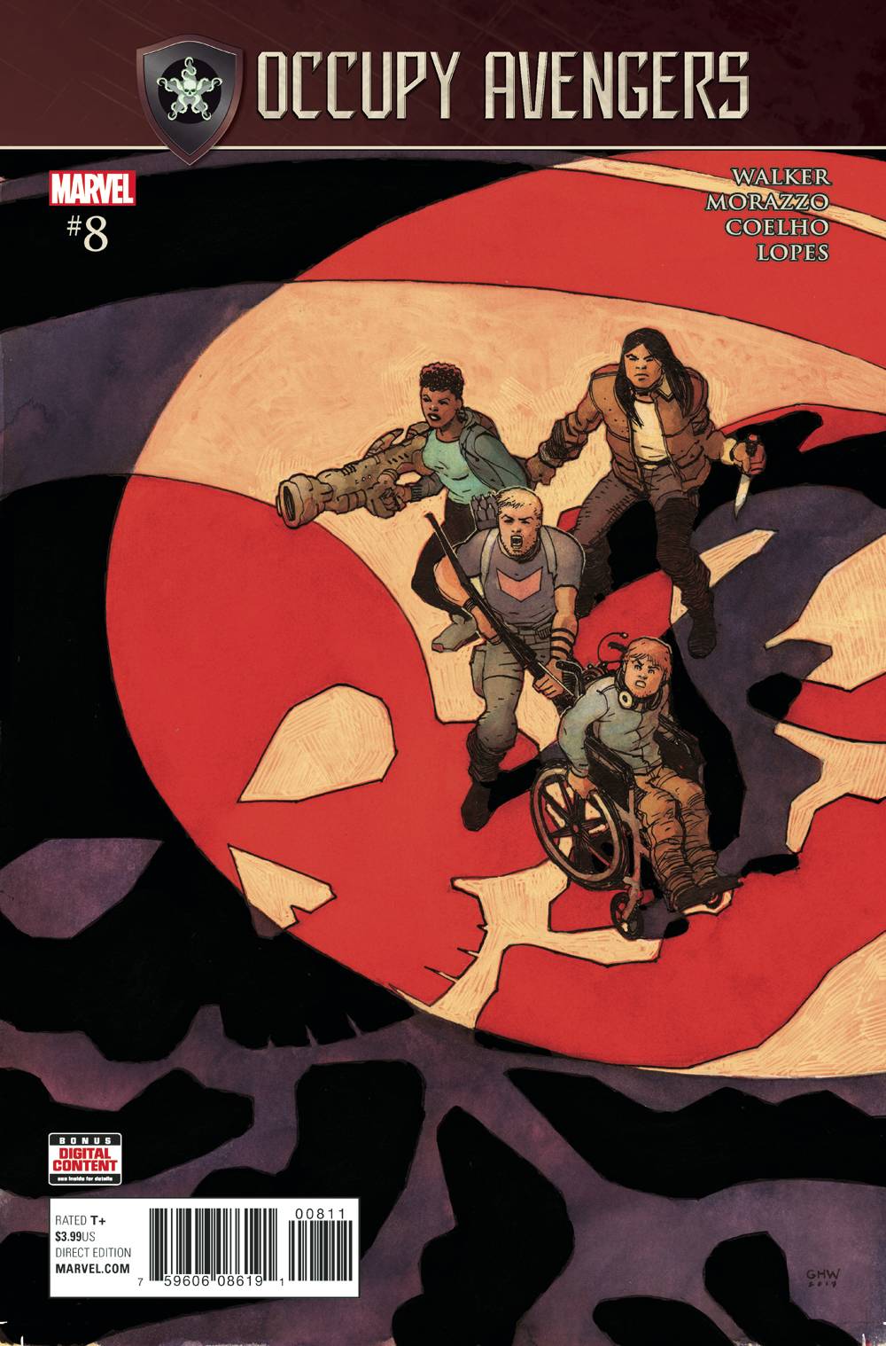 Occupy Avengers 8 Comic Book NM