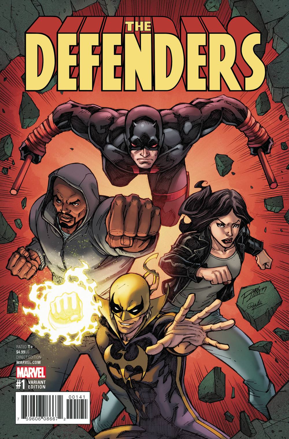 DEFENDERS #1 LIM VAR