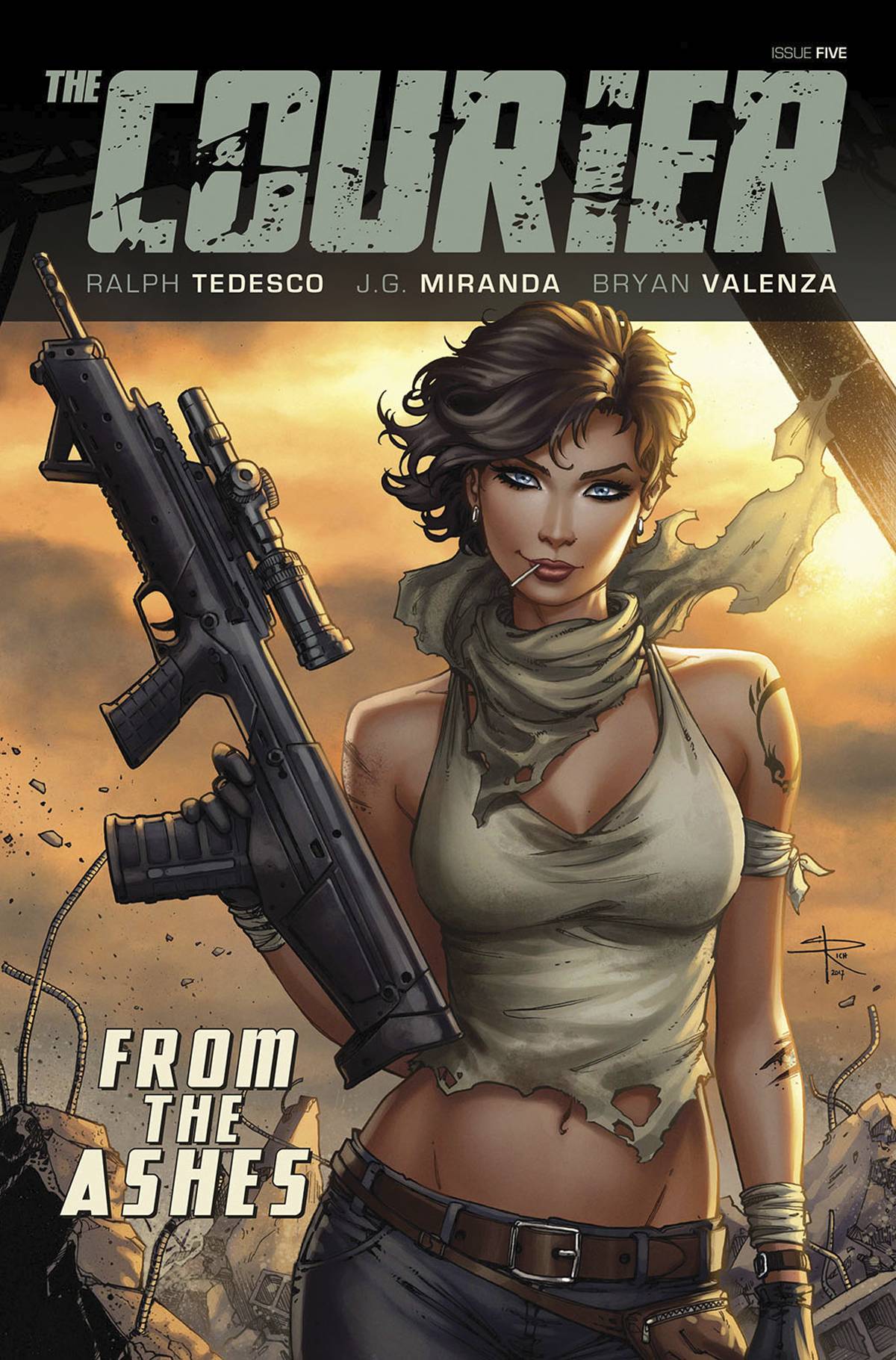 The Courier #5 Cover C Sabine Rich Variant