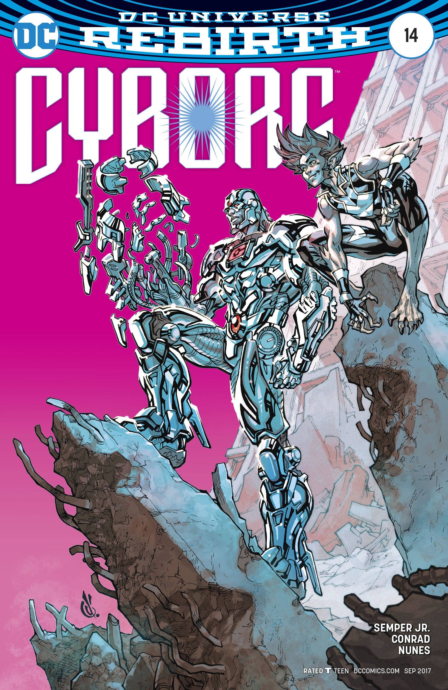 Cyborg #14 Carlos D'Anda Variant