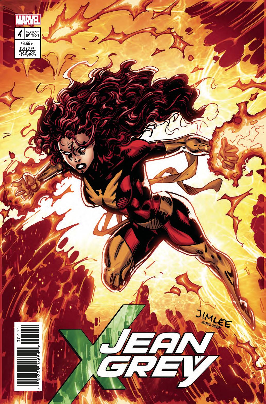 Jean Grey #4 X-Men Trading Card Variant