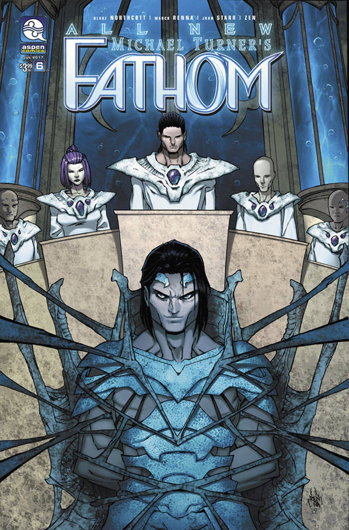 All New Fathom (Michael Turner’s…) 6 Var A Comic Book