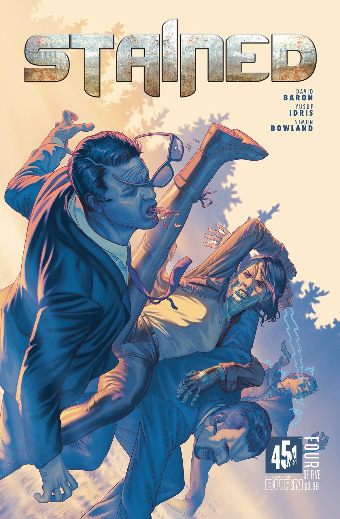 Stained 4 Var A Comic Book NM