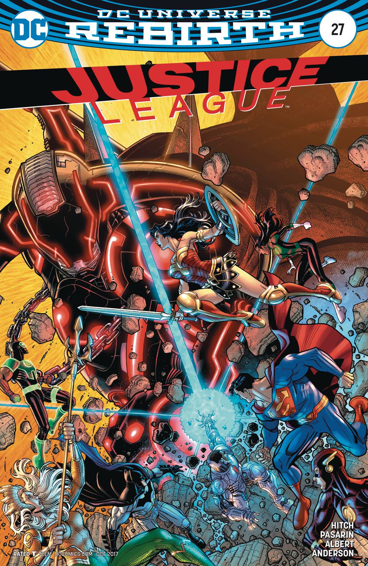 Justice League #27 Nick Bradshaw Variant