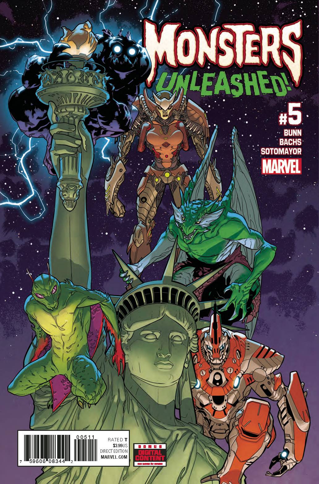Monsters Unleashed (3rd Series) 5 Comic Book NM