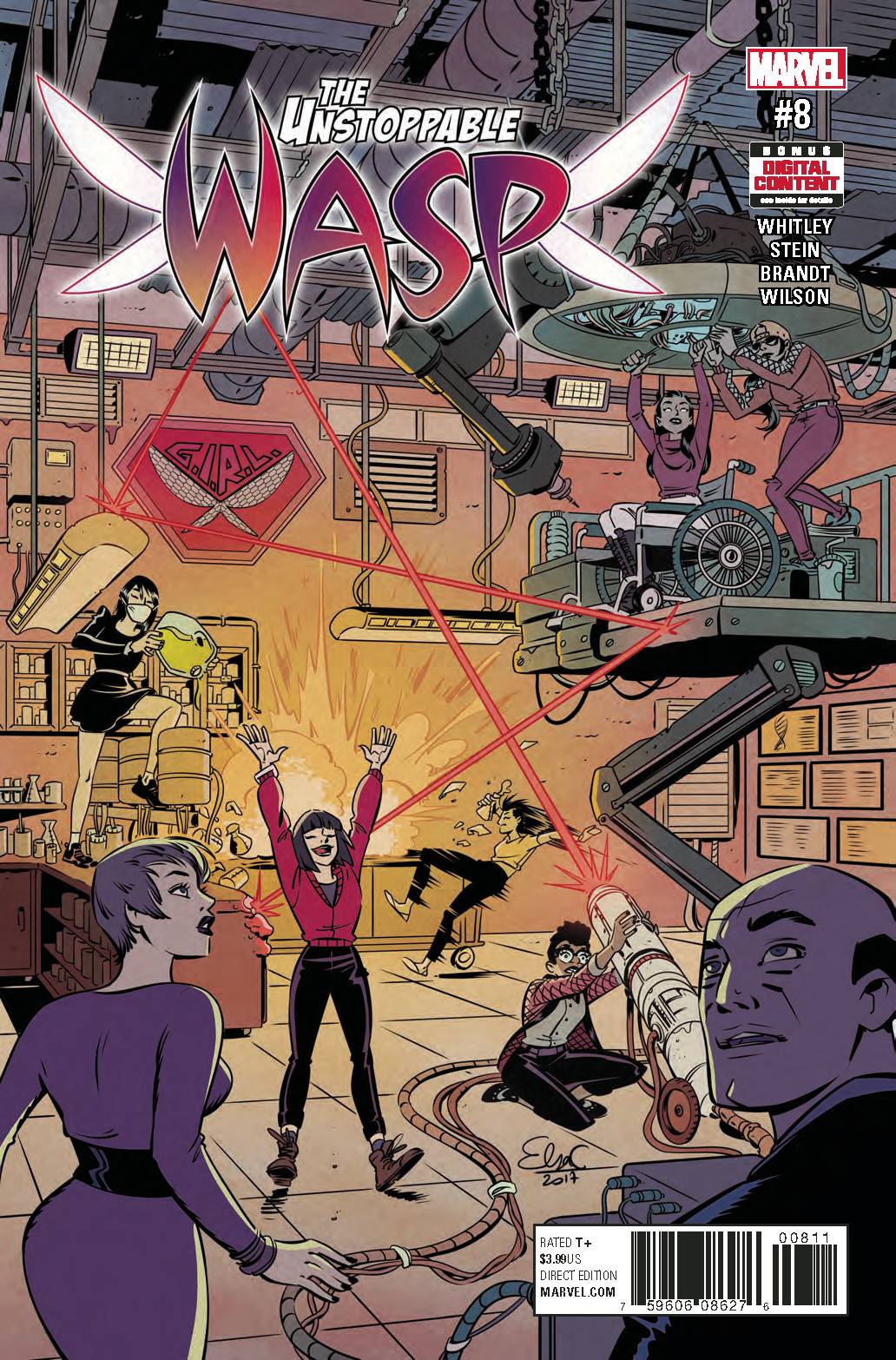 Unstoppable Wasp 8 Comic Book NM