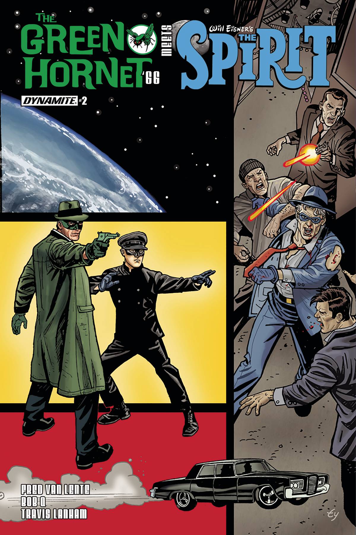 Green Hornet ’66 Meets The Spirit 2 Var A Comic Book NM