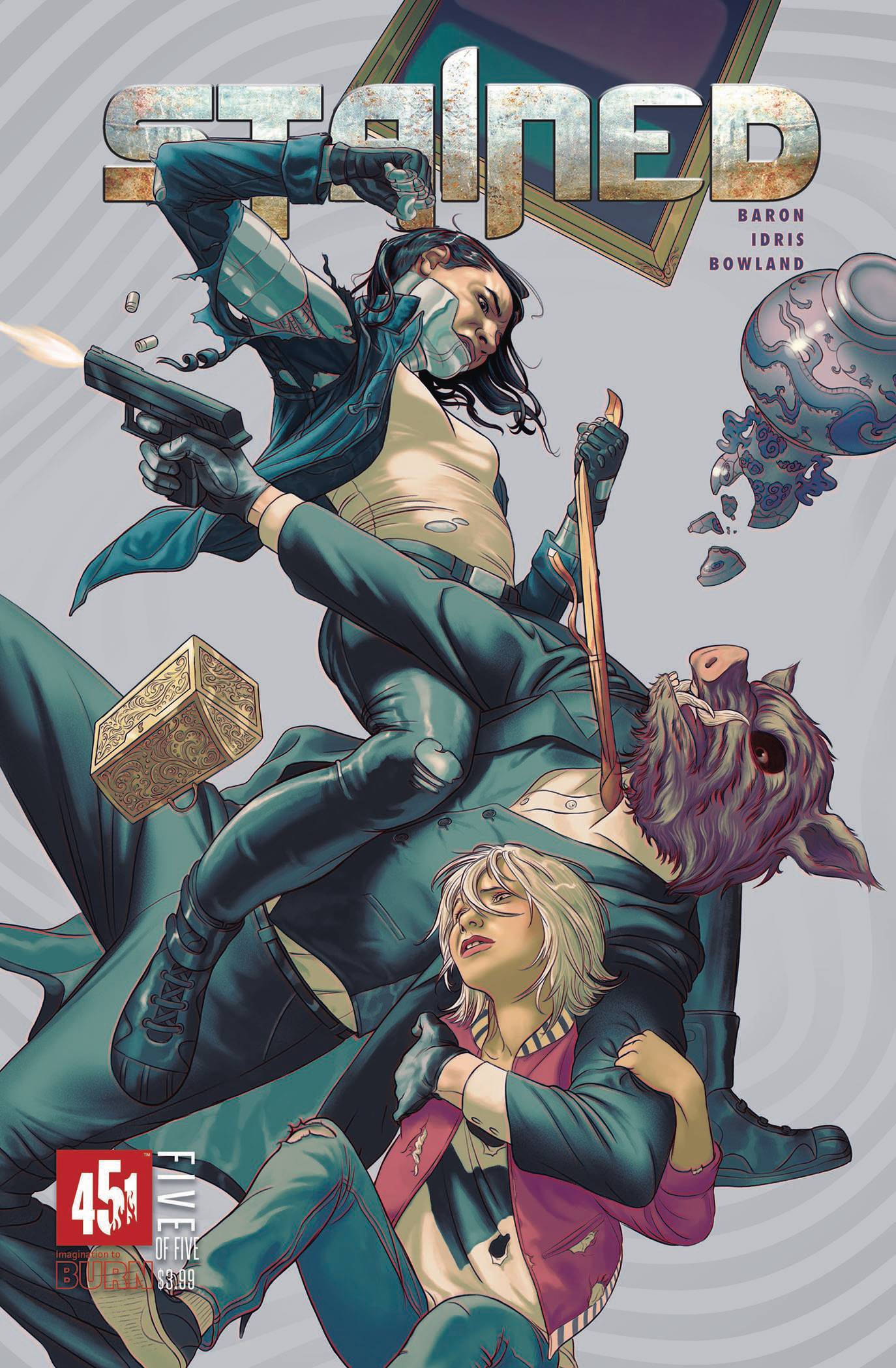 Stained 5 Var A Comic Book NM