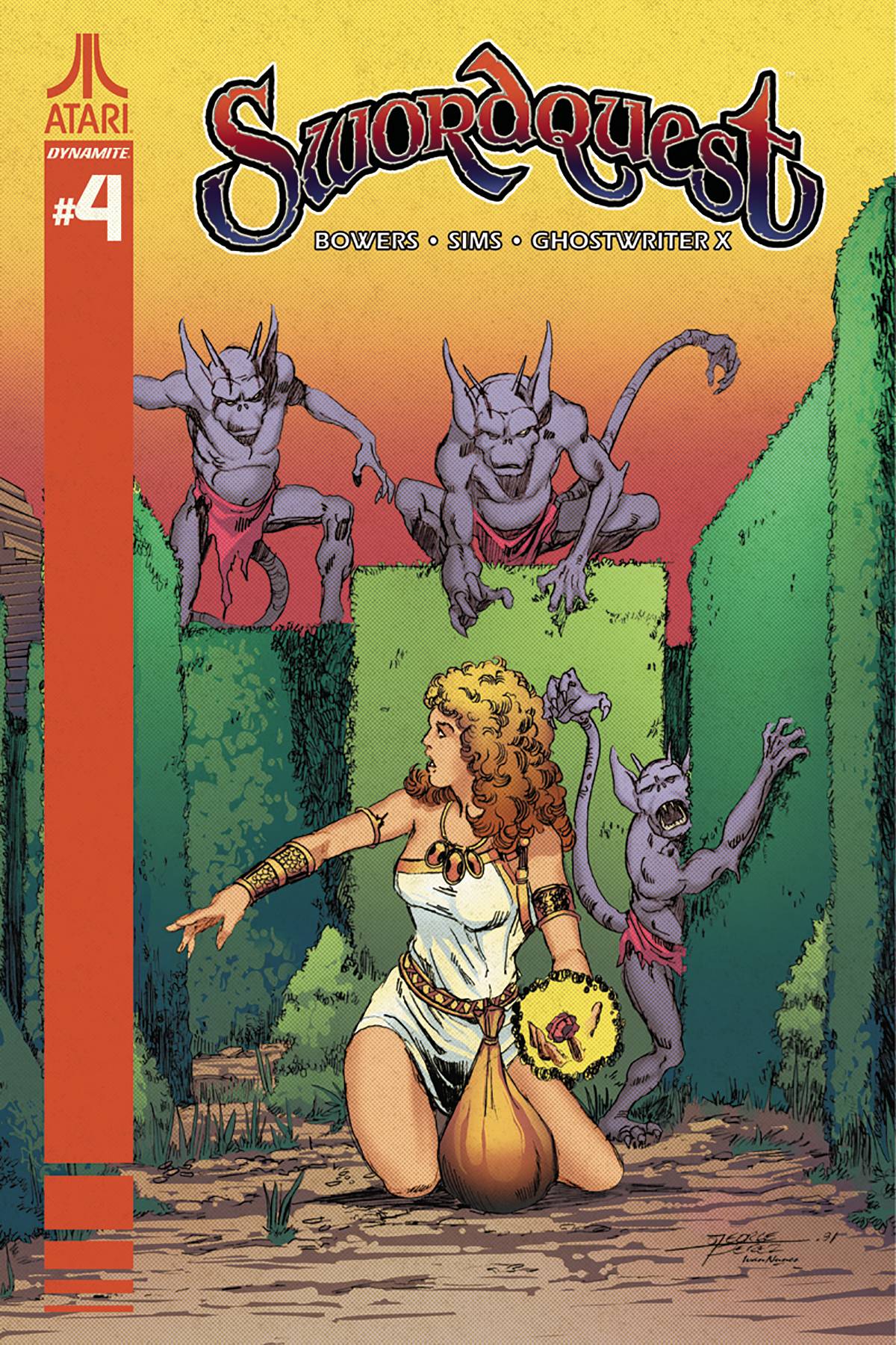 Swordquest (Dynamite) 4 Var B Comic Book NM