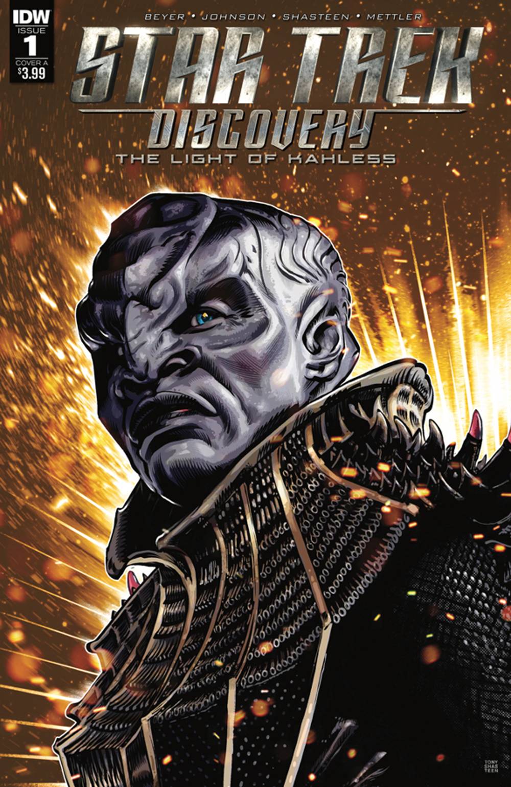 Star Trek: Discovery: The Light of Kahless 1 Var A Comic Book NM