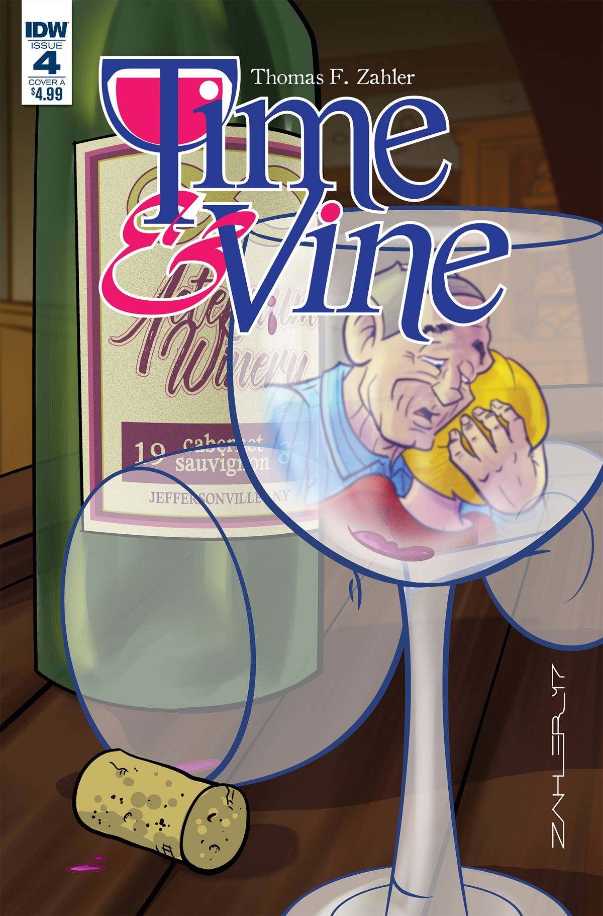 Time & Vine 4 Var A Comic Book NM