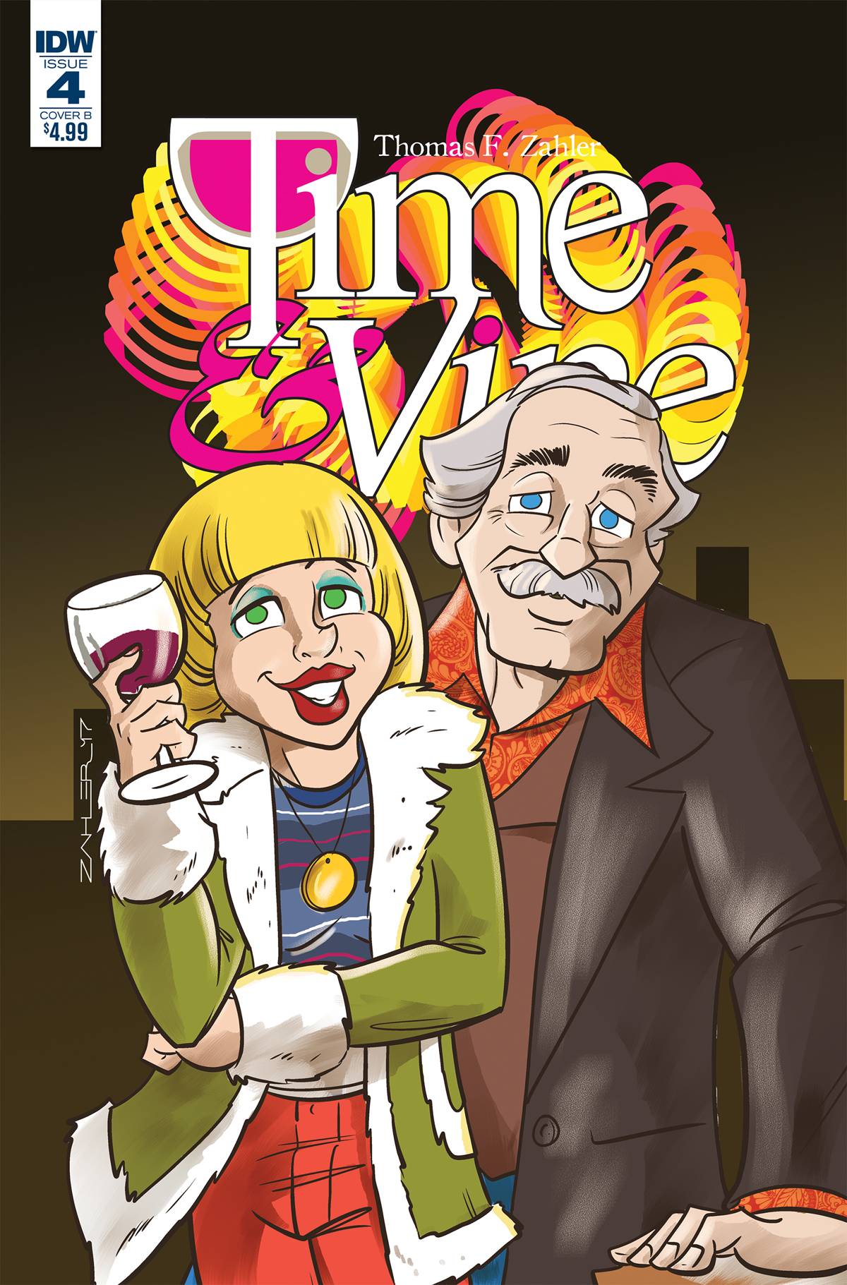 Time & Vine 4 Var B Comic Book NM