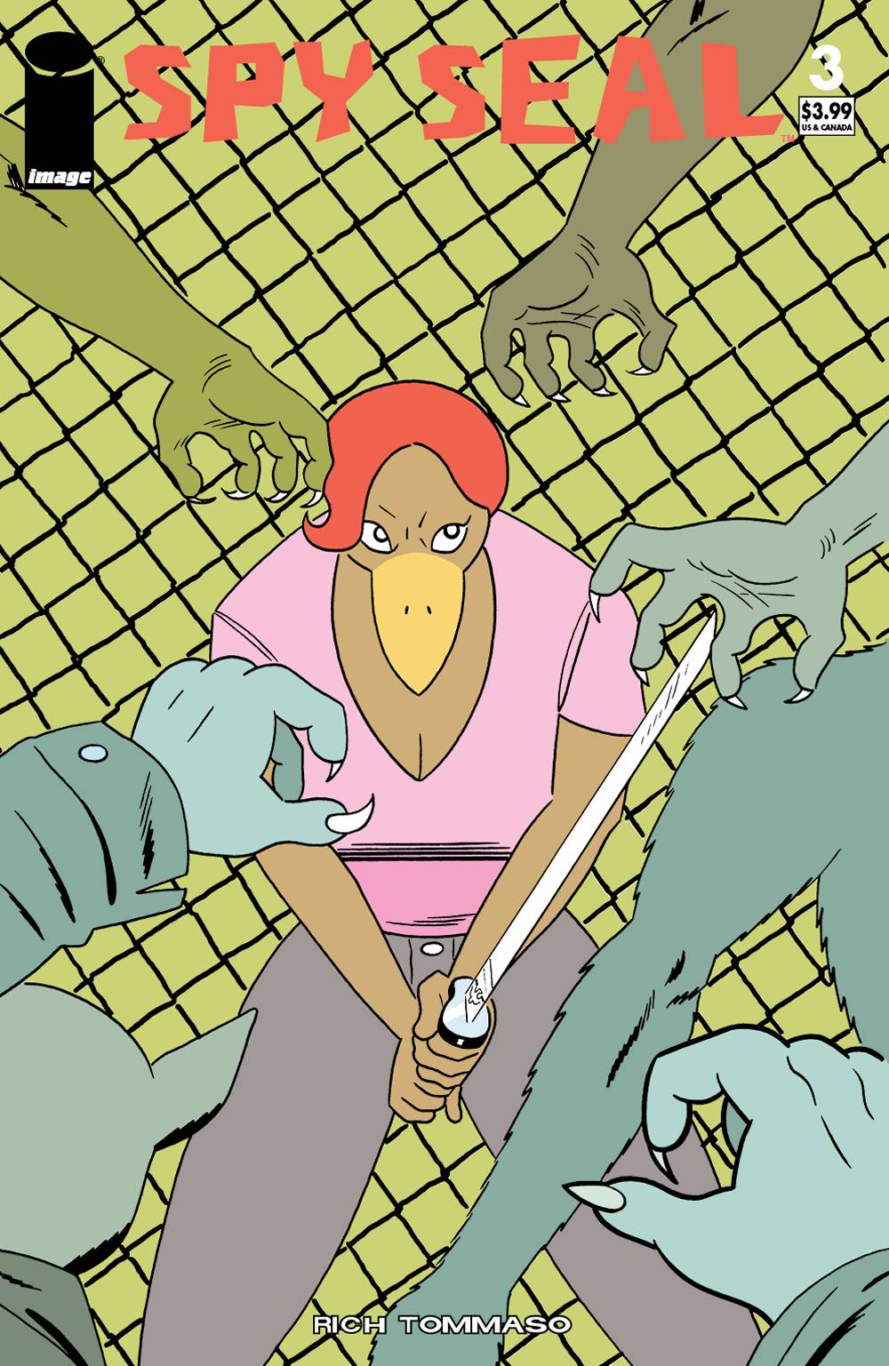 Spy Seal 3 Var B Comic Book NM