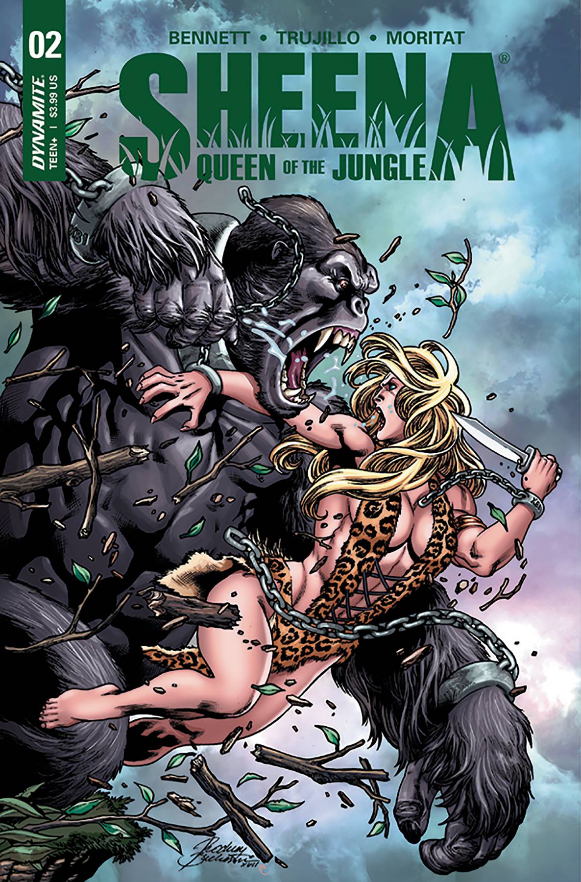 Sheena (Dynamite) 2 Var B Comic Book NM