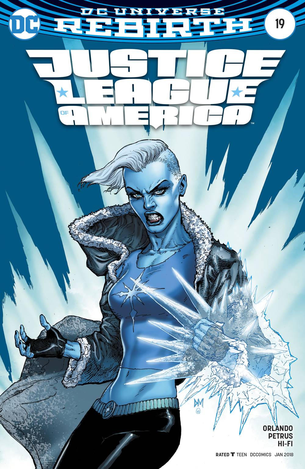 Justice League of America #19 Doug Mahnke Variant