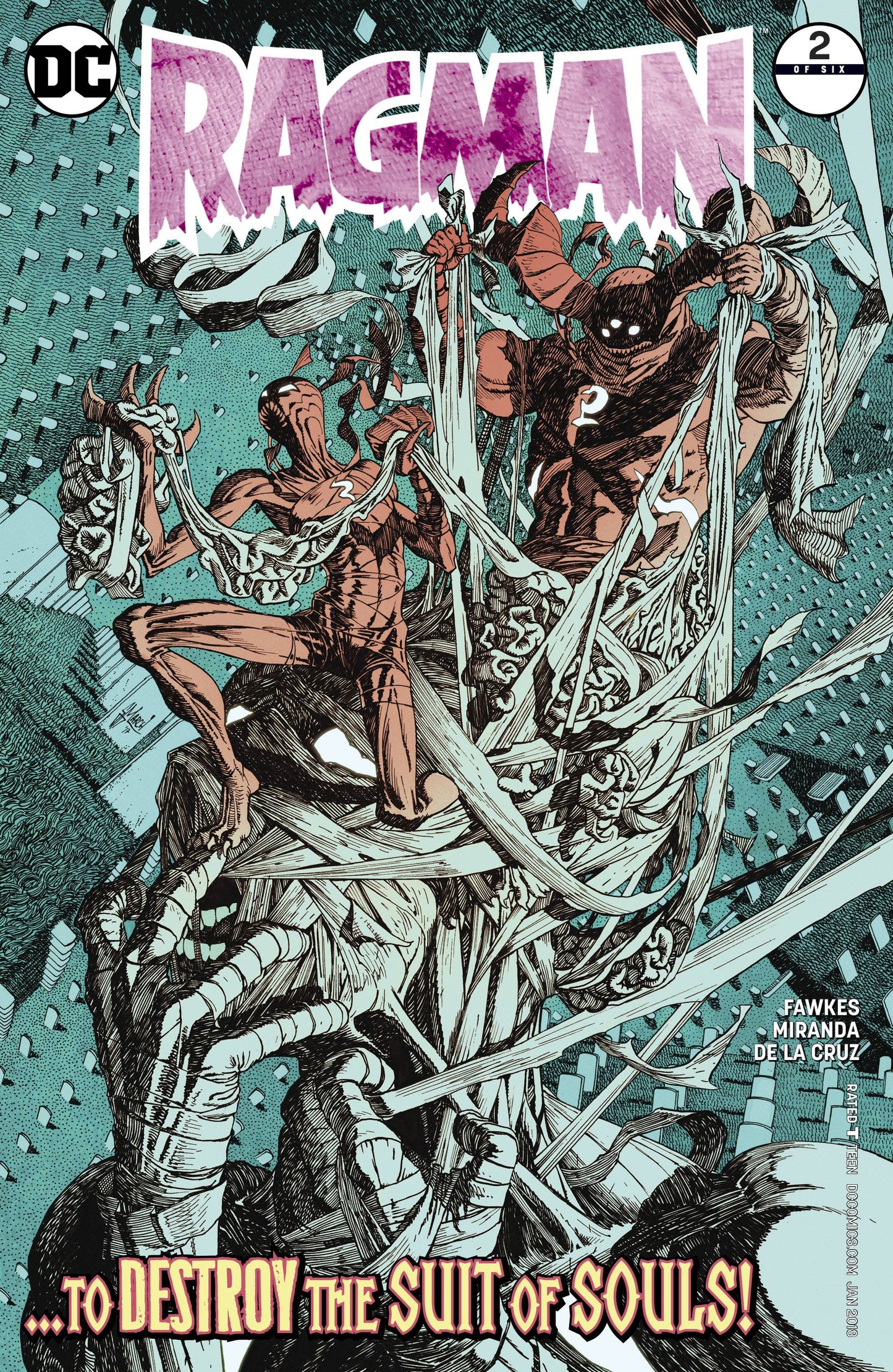 Ragman (3rd Series) 2 Comic Book NM
