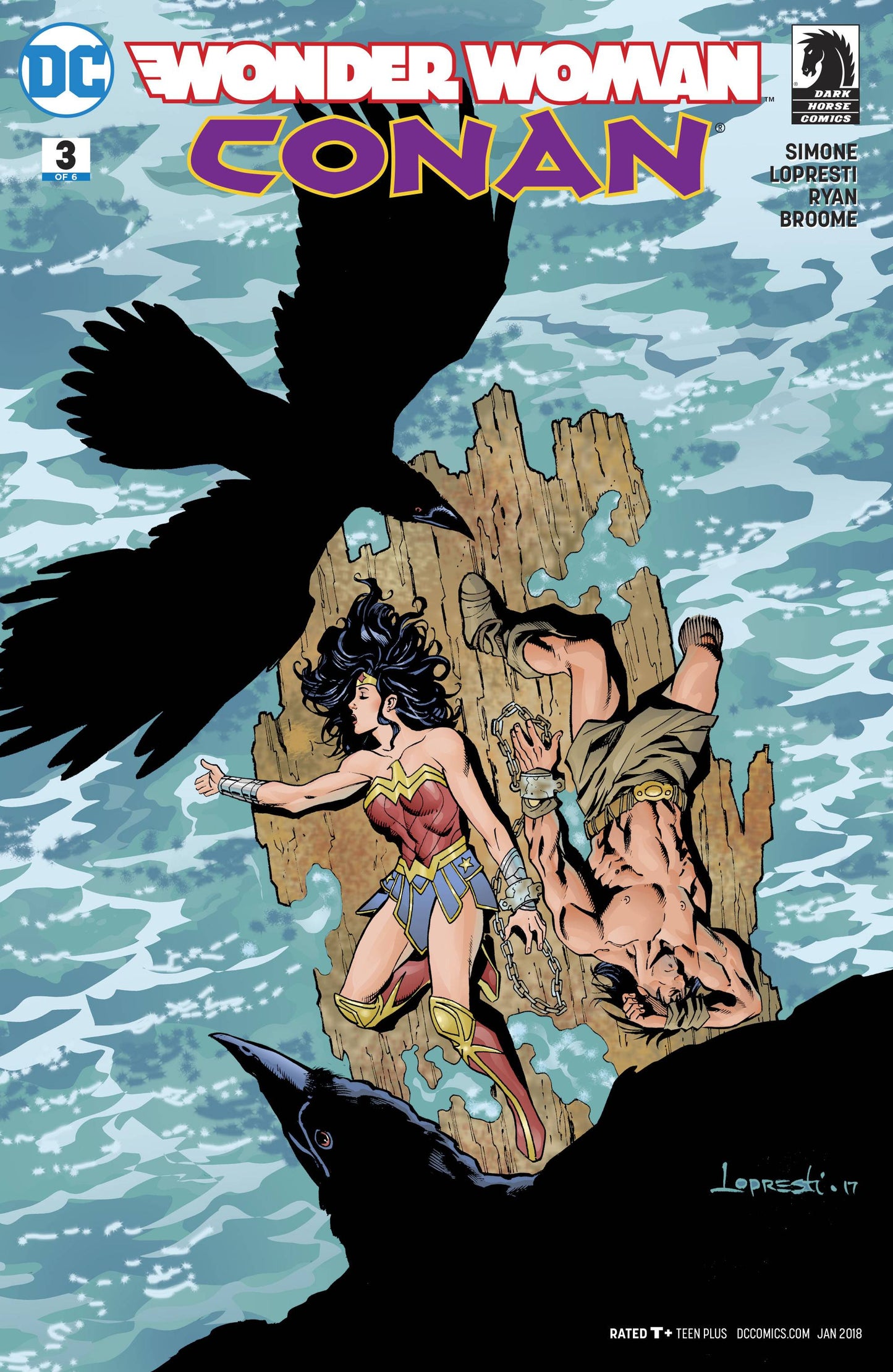 Wonder Woman/Conan 3 Var A Comic Book NM