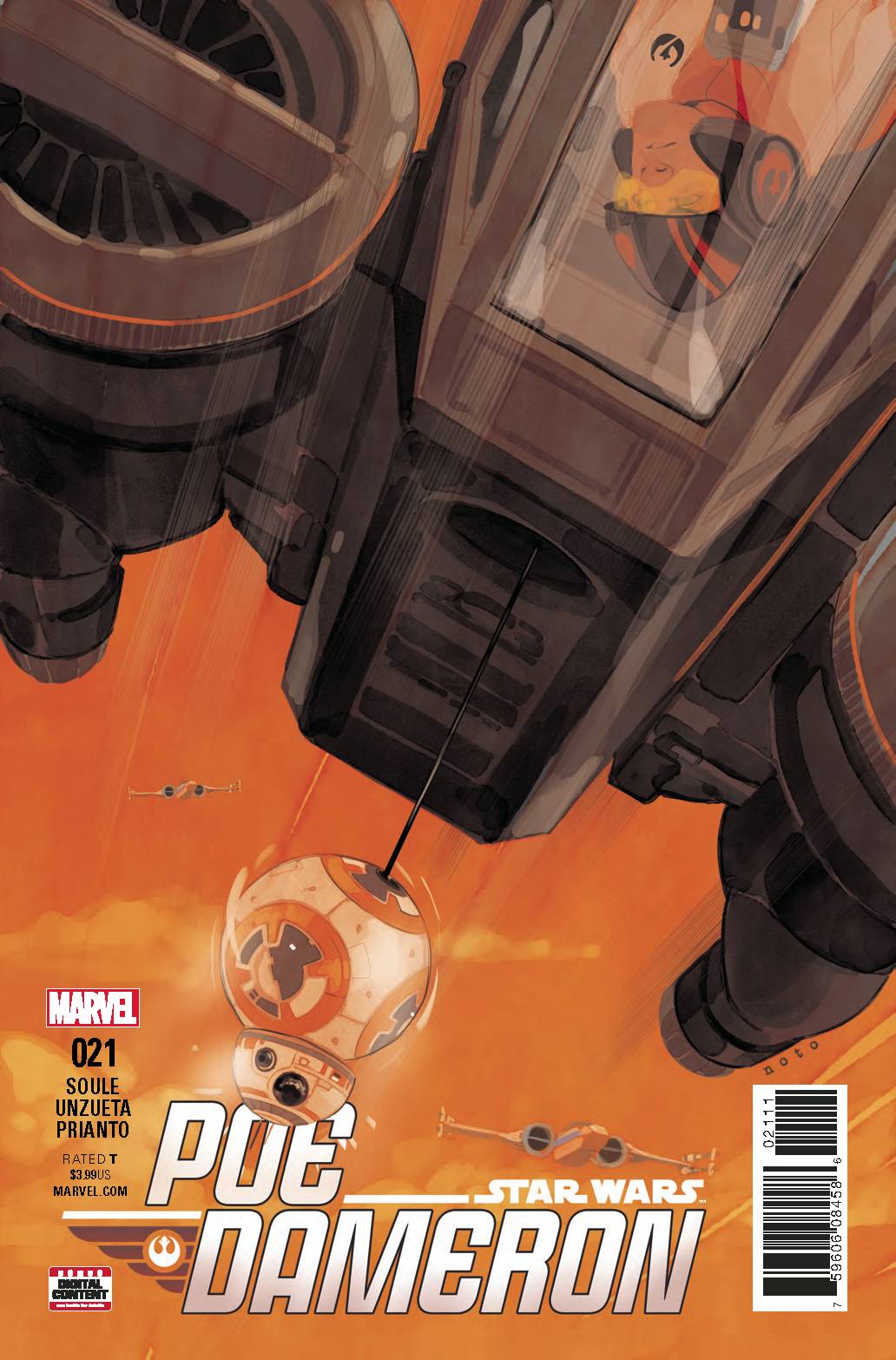 Poe Dameron 21 Comic Book NM