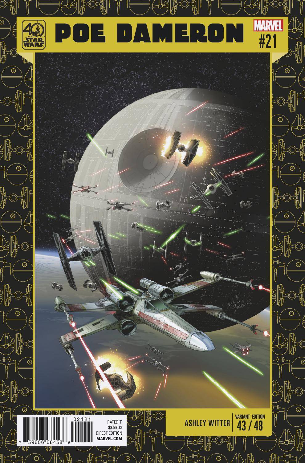 Poe Dameron 21 Var A Comic Book NM
