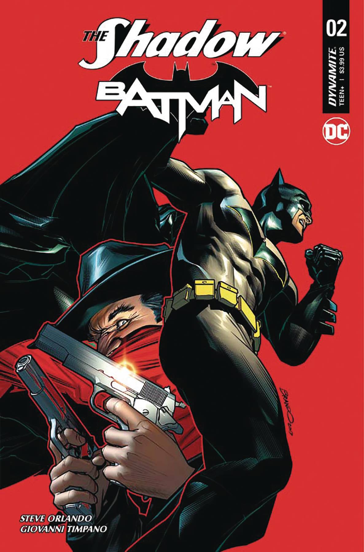 Shadow/Batman 2 Var B Comic Book NM