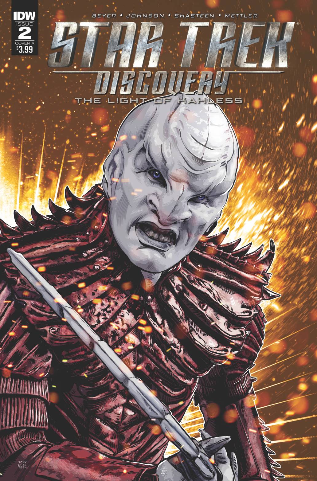 Star Trek: Discovery: The Light of Kahless 2 Var A Comic Book NM