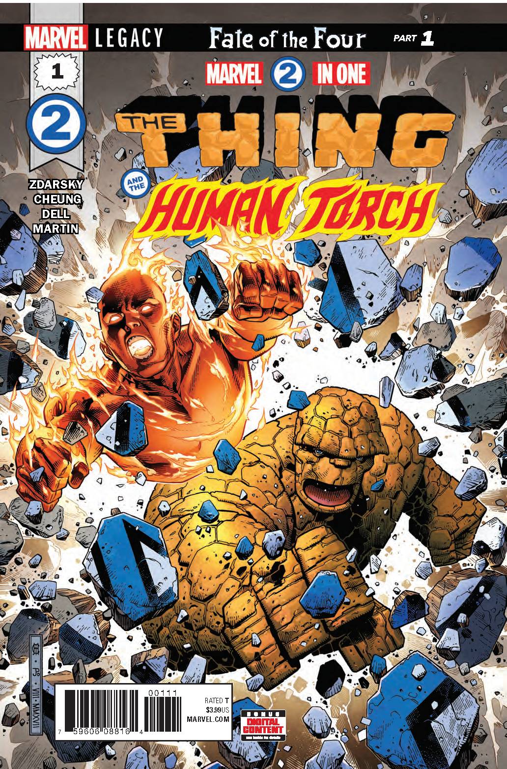 Marvel 2-in-One (3rd Series) 1 Comic Book NM