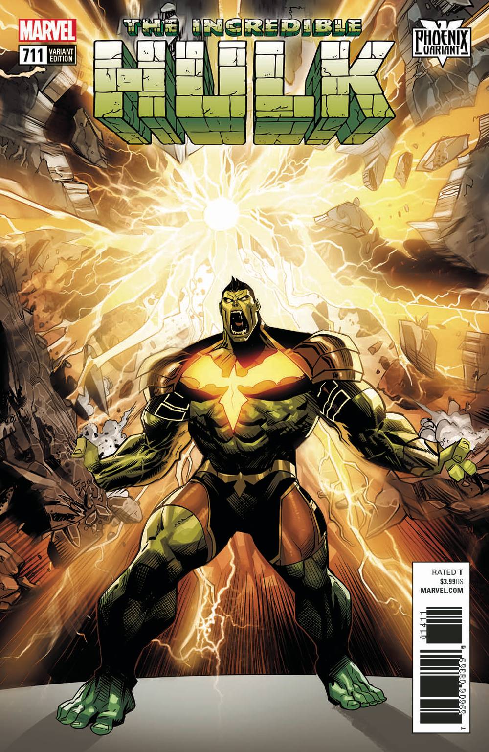 The Incredible Hulk #711 Dan Mora Phoenix Variant